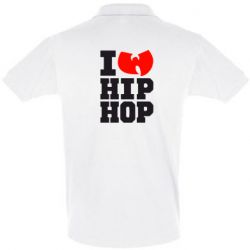 Чоловіче поло I love Hip-hop Wu-Tang - PrintSalon