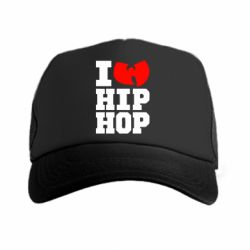 Кепка-тракер I love Hip-hop Wu-Tang - PrintSalon