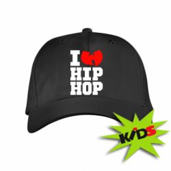 Дитяча кепка I love Hip-hop Wu-Tang - PrintSalon