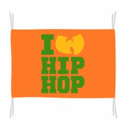 Флаг I love Hip-hop Wu-Tang
