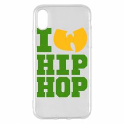 Чохол для iPhone X/Xs I love Hip-hop Wu-Tang - PrintSalon