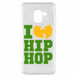 Чохол для Samsung A8 2018 I love Hip-hop Wu-Tang-PrintSalon Чохол для Samsung A8 2018 I love Hip-hop Wu-Tang
