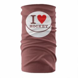Бандана I love hockey