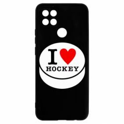 Чехол для Oppo A15s/A15 I love hockey