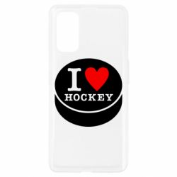 Чехол для Realme 7 Pro I love hockey - PrintSalon