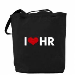 Эко-сумка I love HR - PrintSalon