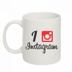 Чашка 320ml I love Instagram