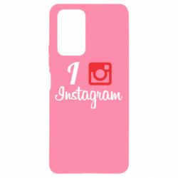 Чехол для Xiaomi Redmi Note 10 Pro I love Instagram-PrintSalon Чехол для Xiaomi Redmi Note 10 Pro I love Instagram