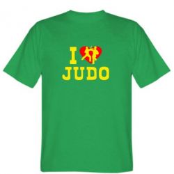Мужская футболка Stedman I love Judo - PrintSalon