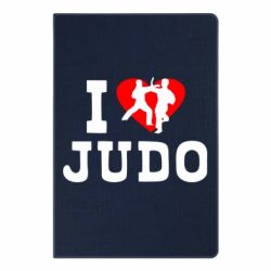 Блокнот с принто I love Judo - PrintSalon