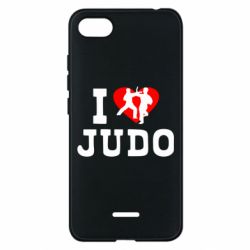 Чехол для Xiaomi Redmi 6A I love Judo - PrintSalon