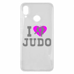 Чехол для Huawei P Smart Plus 2018 I love Judo - PrintSalon