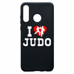 Чехол для Huawei P30 Lite I love Judo - PrintSalon