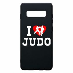 Чохол для Samsung S10+ I love Judo-PrintSalon Чохол для Samsung S10+ I love Judo