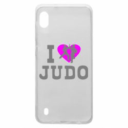 Чехол для Samsung A10 I love Judo - PrintSalon