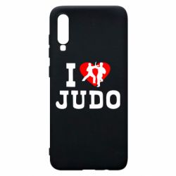 Чехол для Samsung A70 I love Judo - PrintSalon