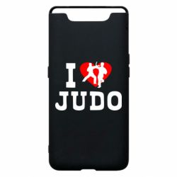 Чехол для Samsung A80 I love Judo - PrintSalon