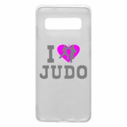 Чехол для Samsung S10 I love Judo - PrintSalon