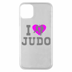 Чехол для iPhone 11 Pro I love Judo-PrintSalon Чехол для iPhone 11 Pro I love Judo