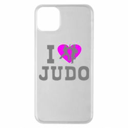 Чехол для iPhone 11 Pro Max I love Judo - PrintSalon