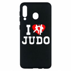Чехол для Samsung M30 I love Judo - PrintSalon