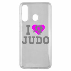 Чехол для Samsung M40 I love Judo - PrintSalon
