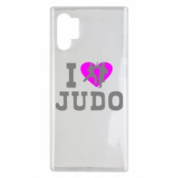 Чехол для Samsung Note 10 Plus I love Judo - PrintSalon