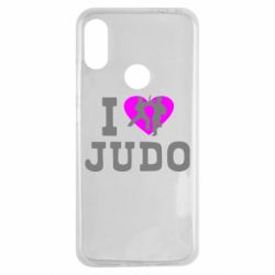 Чехол для Xiaomi Redmi Note 7 I love Judo - PrintSalon