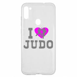 Чехол для Samsung A11/M11 I love Judo - PrintSalon