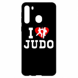 Чехол для Samsung A21 I love Judo - PrintSalon