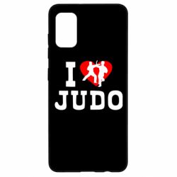Чехол для Samsung A41 I love Judo - PrintSalon