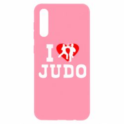 Чехол для Samsung A50 I love Judo - PrintSalon