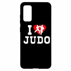 Чехол для Samsung S20 I love Judo - PrintSalon