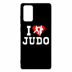 Чехол для Samsung Note 20 I love Judo - PrintSalon