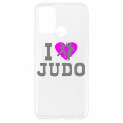 Чехол для Oppo A52/A72/A92 I love Judo - PrintSalon