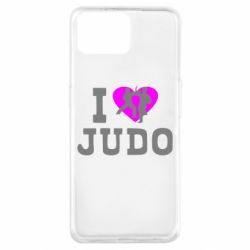 Чехол для Oppo A73 I love Judo