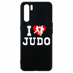 Чехол для Oppo A91/Reno3 I love Judo - PrintSalon