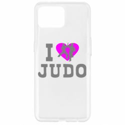 Чехол для Oppo Reno 4 Lite I love Judo - PrintSalon