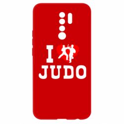Чехол для Xiaomi Redmi 9 I love Judo-PrintSalon Чехол для Xiaomi Redmi 9 I love Judo