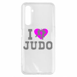 Чехол для Realme 6 Pro I love Judo - PrintSalon