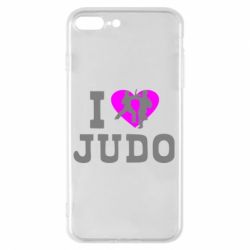 Чехол для iPhone 8 Plus I love Judo - PrintSalon