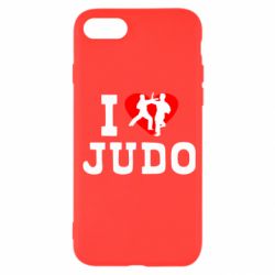 Чехол для iPhone SE 2022 I love Judo - PrintSalon