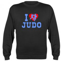 Cвитшот I love Judo - PrintSalon