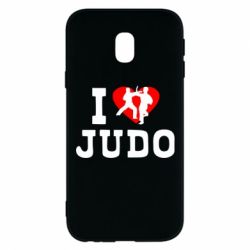 Чехол для Samsung J3 2017 I love Judo - PrintSalon