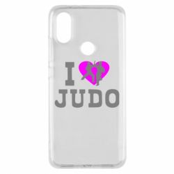 Чехол для Xiaomi Mi A2 I love Judo - PrintSalon