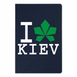Блокнот с принто I love Kiev - с листиком - PrintSalon