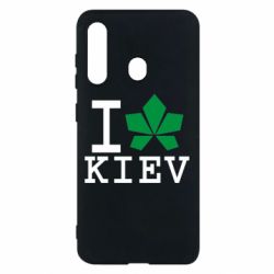 Чехол для Samsung M40 I love Kiev - с листиком - PrintSalon