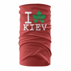Бандана I love Kiev - с листиком - PrintSalon