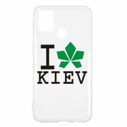 Чехол для Samsung M31 I love Kiev - с листиком - PrintSalon
