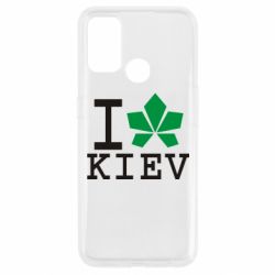 Чехол для Oppo A53/A32/A33 I love Kiev - с листиком - PrintSalon